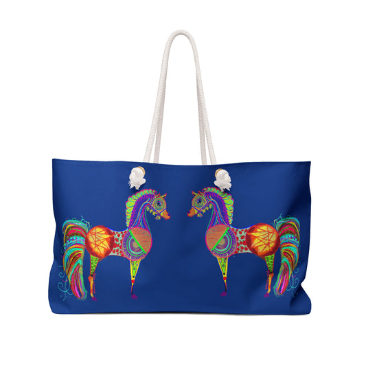 Double Rainbow Horse - Weekender Bag